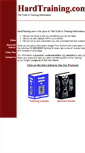 Mobile Screenshot of hardtraining.com